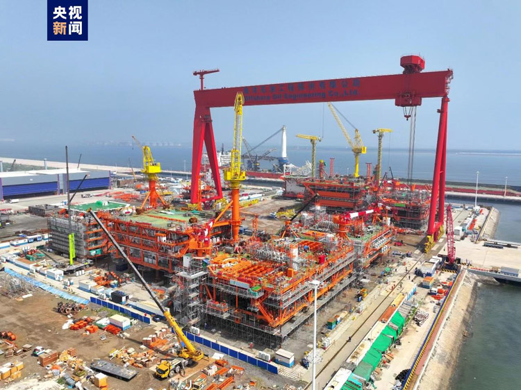 我國首個海洋油氣裝備制造“智能工廠”上新